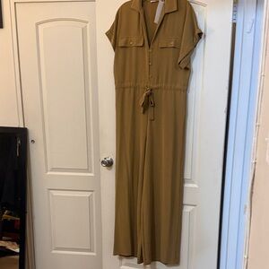 Zara Beige Jumpsuit